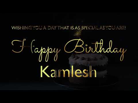 Happy Birthday Kamlesh