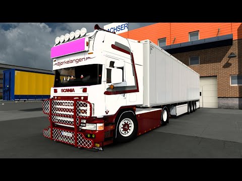 Euro Truck Simulator 2: Scania 164L 580 V8 In Action From Lublin To Warsaw!