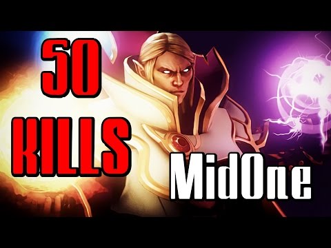 MidOne Invoker 50 KILLS Dota 2 Gameplay (Midone Dota 2, Miduan Dota 2)