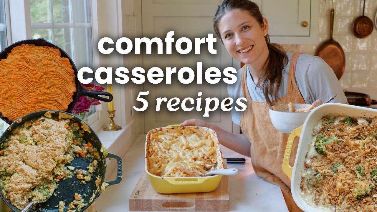 5 Comfort Casserole Recipes Your Family Will Love