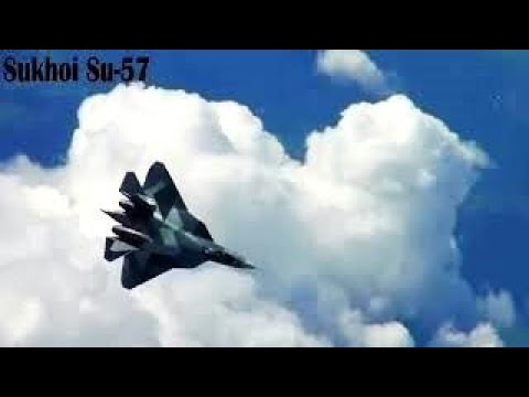 Sukhoi Su-57 in a thrilling flight display