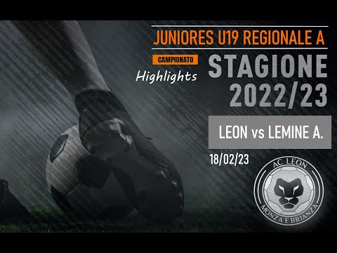 JUNIORES U19 REGIONALE A, CAMPIONATO 22-23 - LEON vs LEMINE A. - 18/02/23 Highlights