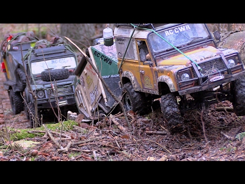 Trailer trailing with the RC4WD Gelande 2s Scale Town RC CWR