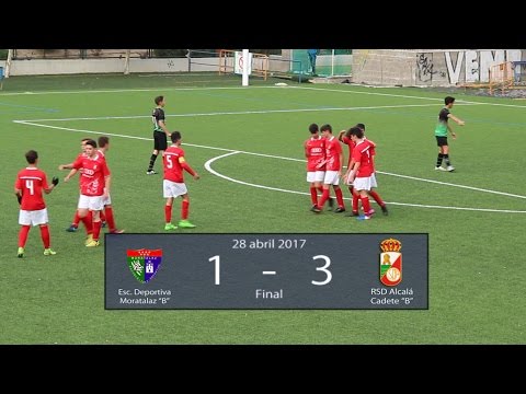 Goles: Esc. Dep. Moratalaz "B" vs RSD Alcalá (Cadete B) - 28 abril 2017
