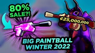 ❄️ BIG PAINTBALL WINTER UPDATE 2022, DARK MATTER GUN SALE? - BIG Paintball