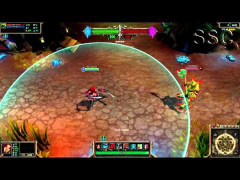 High Command Katarina League of Legends Skin ShowCase