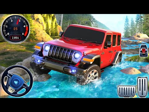 Offroad Jeep 4x4 Driving Simulator 3D - Luxury SUV 4x4 Prado Offroad Driving - Android Gameplay