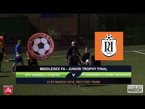 Geoff Harrison Junior Trophy 2019 - AFC Hanwell & Hayes vs Pitshanger Dynamo Reserves