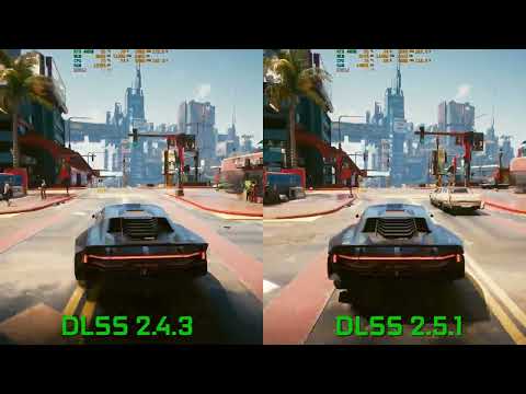 Cyberpunk 2077 | 4K DLSS 2.4.3 vs DLSS 2.5.1 - Significant Image Quality Improvements | RTX 4080