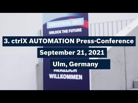[EN] Bosch Rexroth ctrlX AUTOMATION Press Event 2021