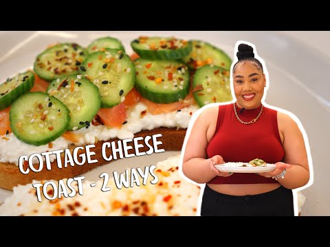 High-Protein Cottage Cheese Toast with Ash Pryor