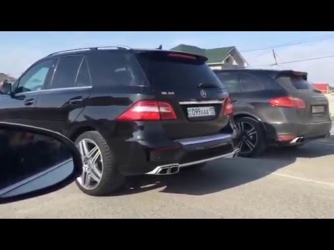 Mersedec ML 63 vs Porsche Cayen turbo