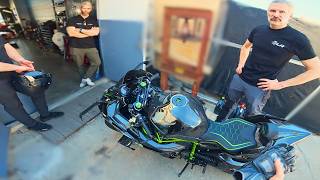 Taking My Ninja H2 to MV Agusta!