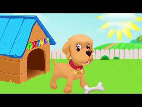 Azi Grivei e mânios 🐶 - Cântece pentru copii | Baby Kiwi 🥝