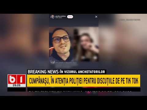 STIRI B1 ORA 9.00 DIN 5 IAN 2020 - CUMPANASU IN ATENTIA POLITIEI DUPA DISCUTIILE DE PE TIK TOK