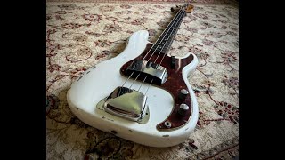 Video thumbnail for 1961 FENDER PRECISION BASS - Andy's Vintage Guitars by ANDY'S VINTAGE GUITARS