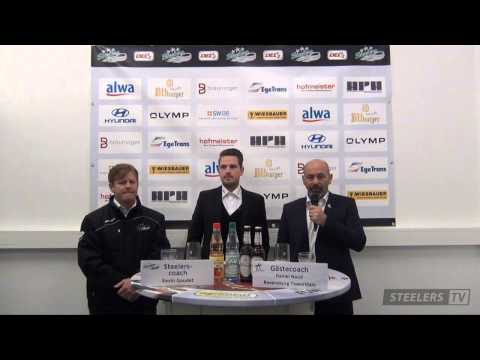 *Pressekonferenz* Bietigheim Steelers vs. Ravensburg Towerstars (14.11.2014)