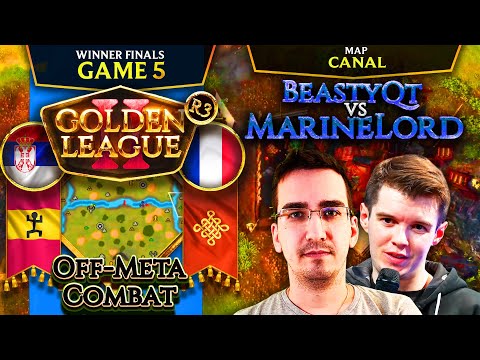 ⭐MarineLorD vs Beastyqt G5 - Golden League II - Off-Meta Combat