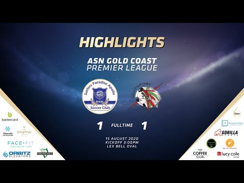 2020 FGC ASN Premier League & Reserves Rd 5 - Surfers Paradise vs Southport (1-1)