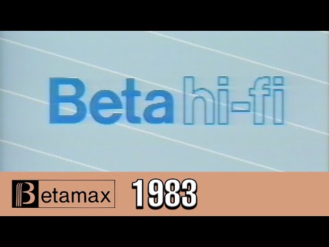 Sony Beta Hi-Fi Japanese Demonstration Tape (1983 HQ Betamax In-Store Promotional Video Footage)