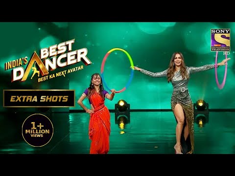 Malaika और Vaishnavi ने किया Hula-Hoop के साथ Dance | India's Best Dancer 2 | Extra Shots