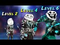 Shadow Colossus Set Level 2 Vs Level 4 Vs Level 6 Comparison Shadow Fight 3
