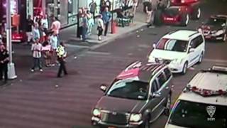 Man Throws Fake Bomb into NYPD Van in Times Square, Police Say