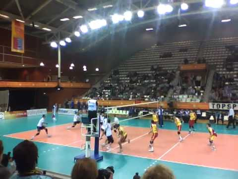 Bekerfinale Draisma Dynamo vs. Langhenkel Volley laatste punten