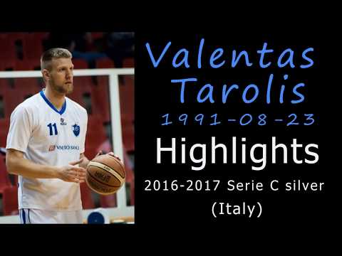Valentas Tarolis 2016-17 Serie C silver (Italy) season Highlights