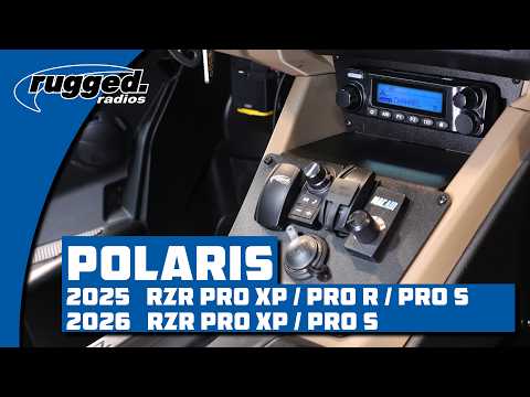 2025 Polaris Pro R / S / XP Intercom Kit Installation