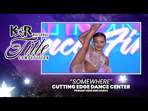 Monroe Smith | Cutting Edge Dance Center | Anaheim Primary Miss Mini National Title Winner
