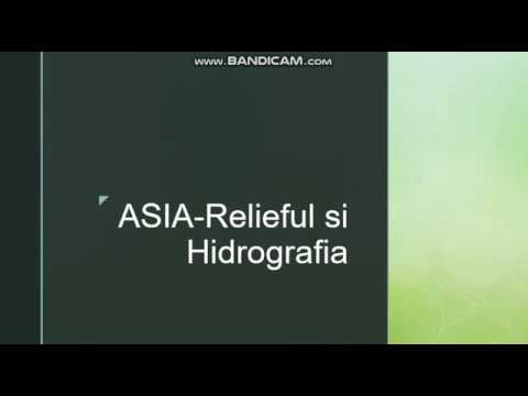 GEOGRAFIE-Asia Relief si Hidrografie