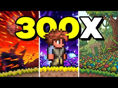 I Played 100% of Terraria Calamity With 300X Spawn Rates... It Took Everything.
