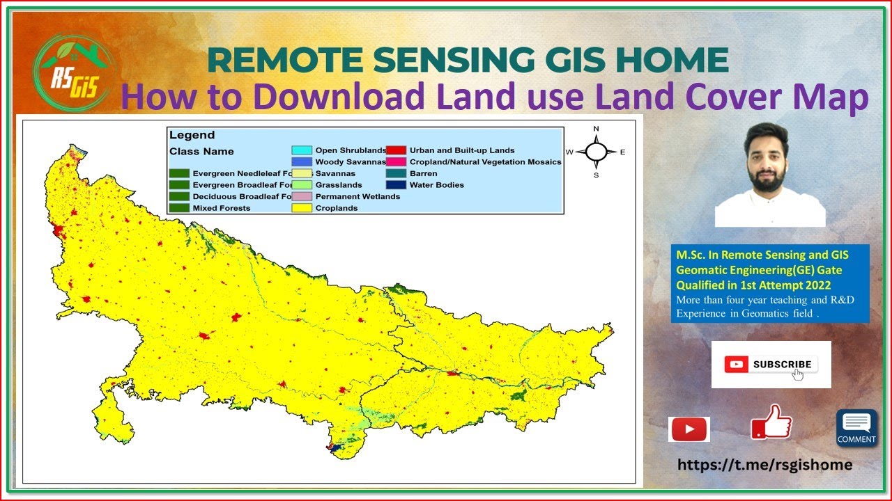 how to download land use, land cover data from 2001 to 2022