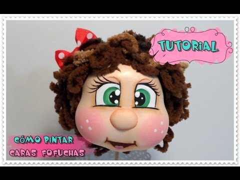 Tutorial: cómo pintar caras de fofuchas