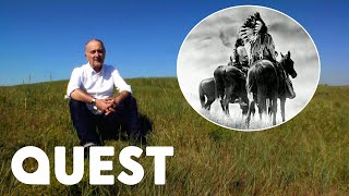 Tony Robinson Visits The Site Of The Wounded Knee Massacre | Tony Robinson&#39;s Wild West