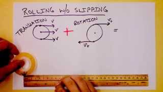Rolling Without Slipping - A sticky adventure in rotation and translation | Doc Physics