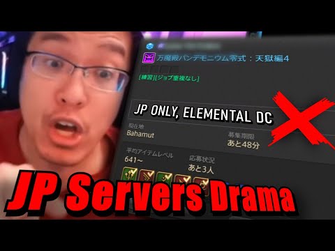 What's happening on Japanese servers?