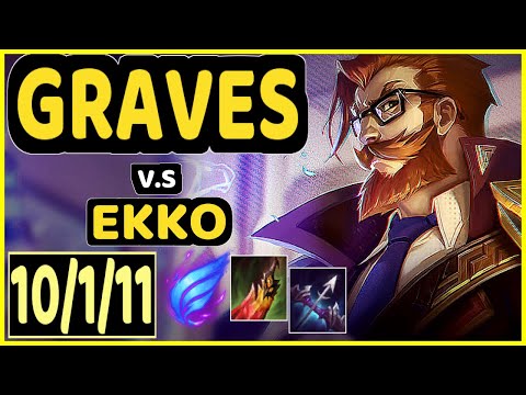 PANTS ARE DRAGON (GRAVES) vs EKKO - 10/1/11 KDA JUNGLE CHALLENGER GAMEPLAY - NA