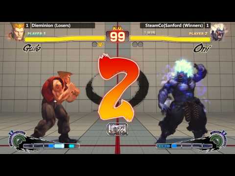 USF4 @ NLBC #91 - Dieminion (Guile) vs SteamCo|Santhrax (Oni) - Grand Finals