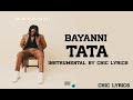Bayanni Tata Instrumental from Mavin Records