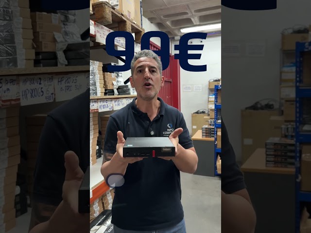 Vídeo relacionado con Lenovo Mini PC - Ordenador de sobremesa ThinkCentre M910q Tiny, Procesador Core i5-6400T, Memoria RAM 8GB, Disco SSD 240GB, Win 11 Pro