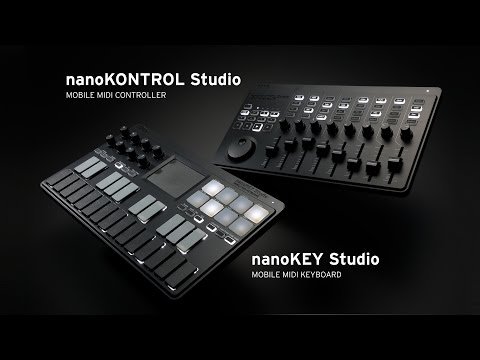 Korg nanoKey Mobile Midi Keyboard. - Black image 4
