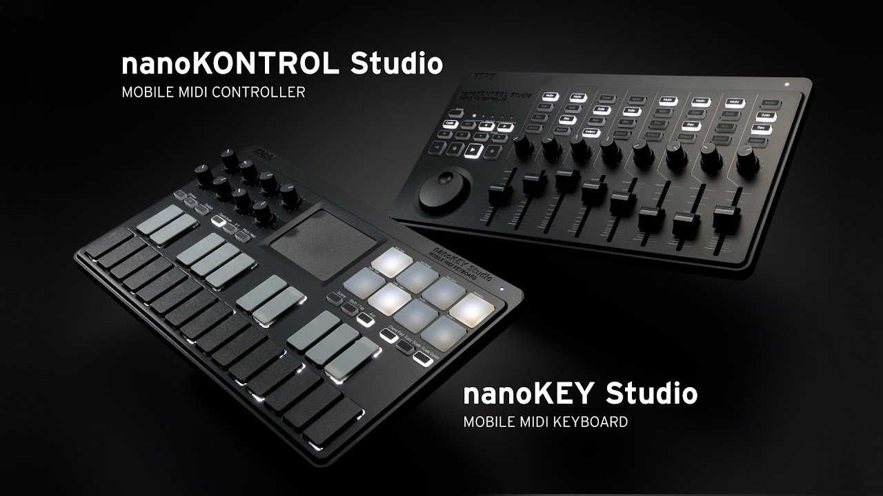 KORG nanoKEY Studio / nanoKONTROL Studio - Take Control Further - YouTube