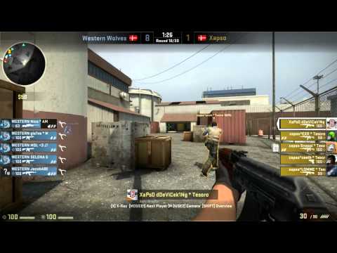 Komplett.dk League - Western Wolves vs. Xapso on de_nuke- 3rd map