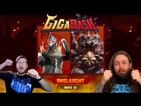 Gigabash ONSLAUGHT Gigan & Destroyah (Godzilla Monsters)