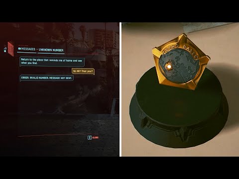 Songbird sent V a souvenir from the lunar city of Tycho - Cyberpunk 2077: Phantom Liberty