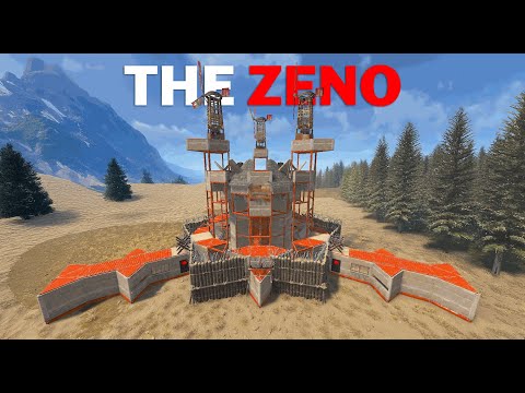 The Zeno- 2025 META Rust Solo/Duo Base Design - Bunkers - Shield Wall