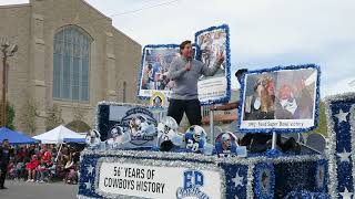 23 El Paso Thanksgiving Parade - Weather man and Dallas Cowboys