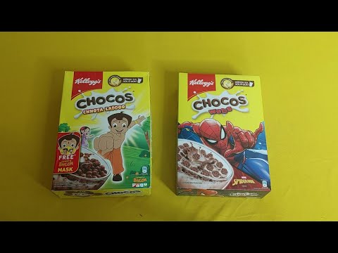 Chocos Chhota Bheem Laddoo And Spiderman Webs  With Free Mask